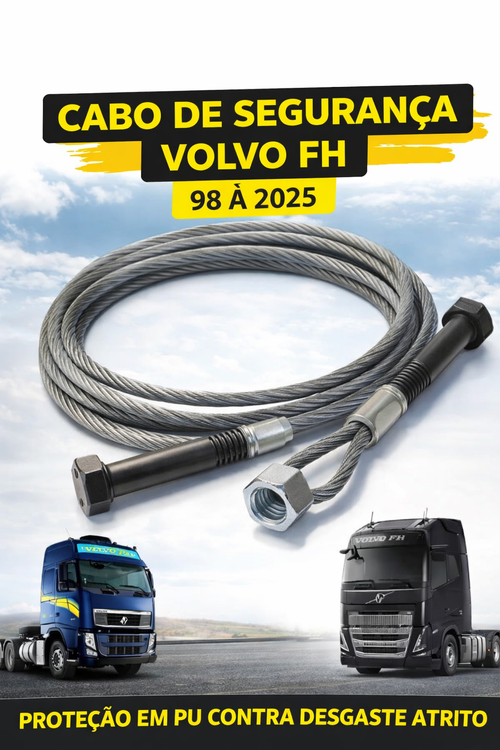 Cabo De Segurança Basculamento Volvo Fh Clássico Robocop