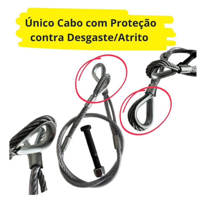 Cabo De Segurança Basculamento Volvo Fh Clássico Robocop