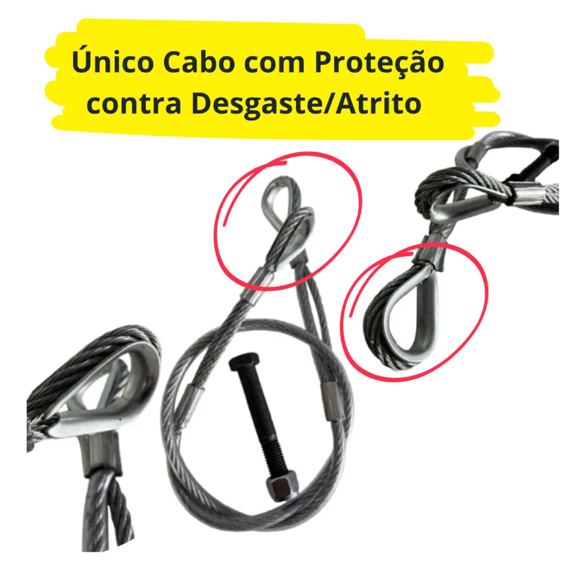 Cabo De Segurança Basculamento Volvo Fh Clássico Robocop